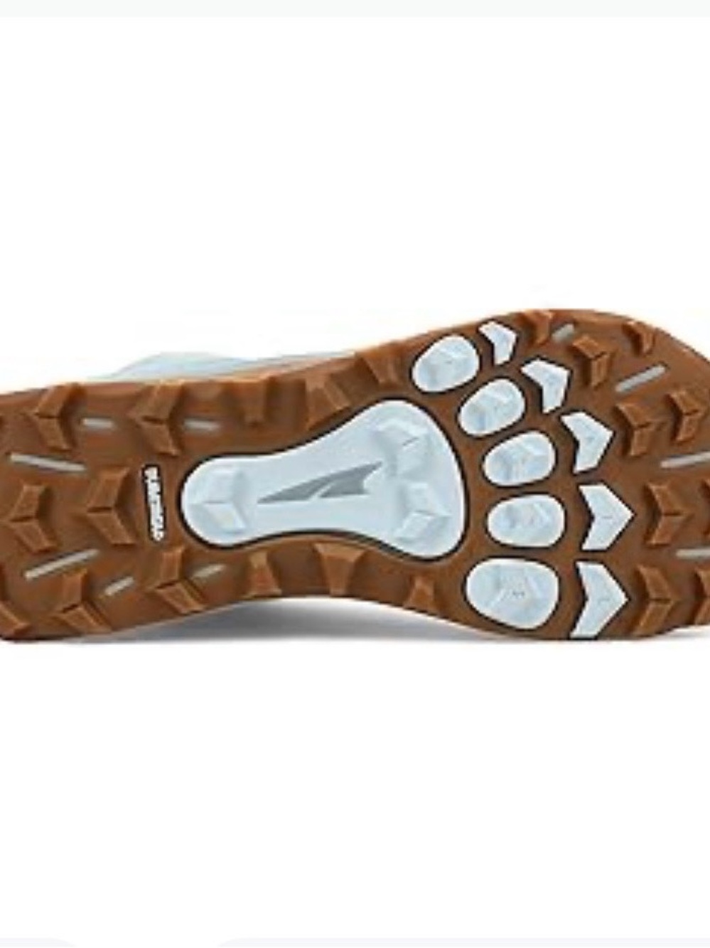 Altra Lone Peak Hiking Shoe, Light baby blue Women's High-Top Athletic Sneakers - Picture 3 of 7